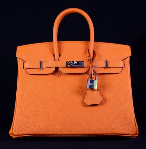 orange poppy hermes birkin|HERMES Togo Birkin 25 Orange Poppy .